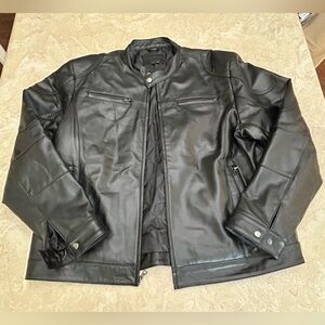 Vintage Black Leather Jacket
